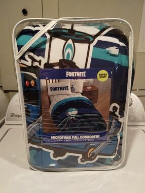Fortnite Battle Bus Full Bed Set